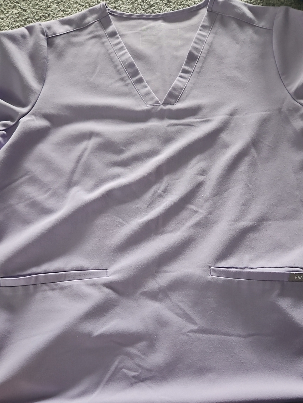 Figs Lavender DEW Scrub Top